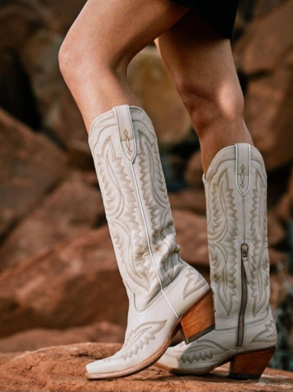 New In Box Ariat Casanova X Toe Western Boot In Blanco Size 8